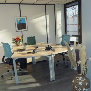 Photo d'un bureau 2 postes